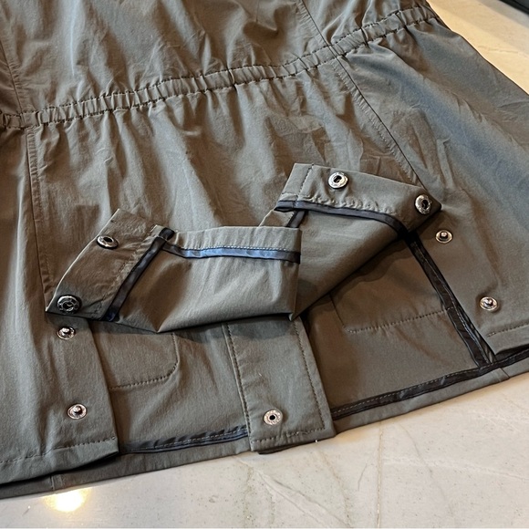 NWOT SAM EDELMAN Field Utility Jacket Lightweight Olive Green Military Safari M - Picture 14 of 16